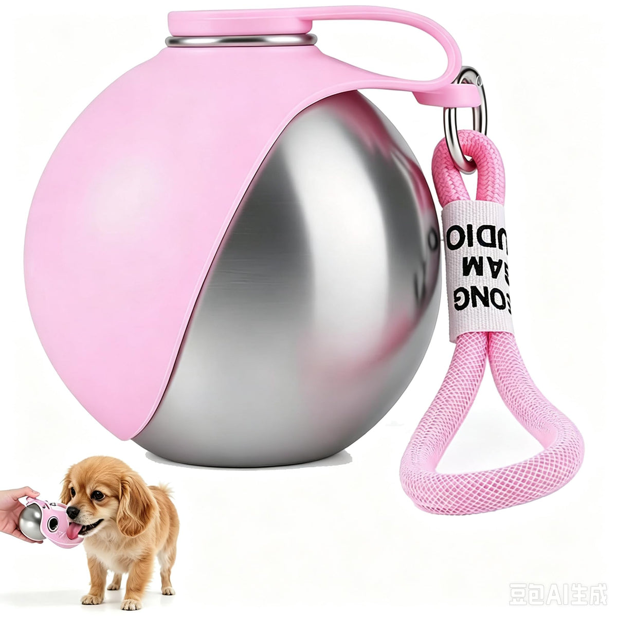 Portable Dog Water Bowl 10oz, Leak Proof No Spill Travel Water Dispenser