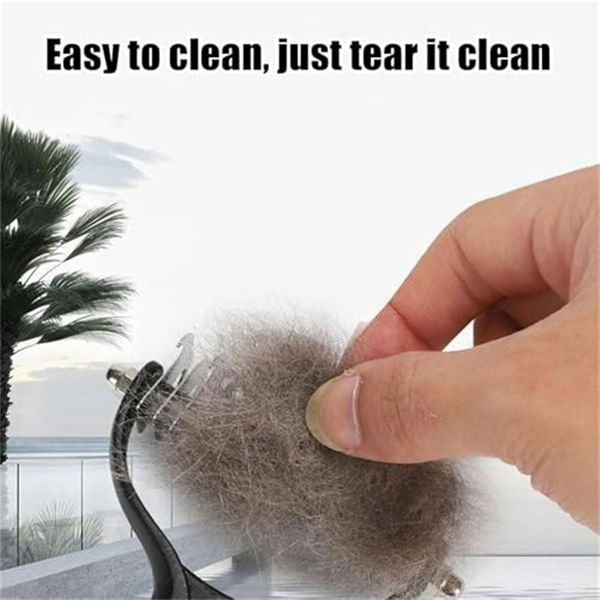Licklo Glide and Shed Rake, Glide and Shed Rake for Dogs, Deshedding Grooming Comb Fur Brush, Double Sided Shedding Brush with 17 Teeth