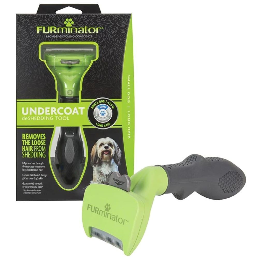 FURminator Large Dog Undercoat deShedding Tool for Long Hair