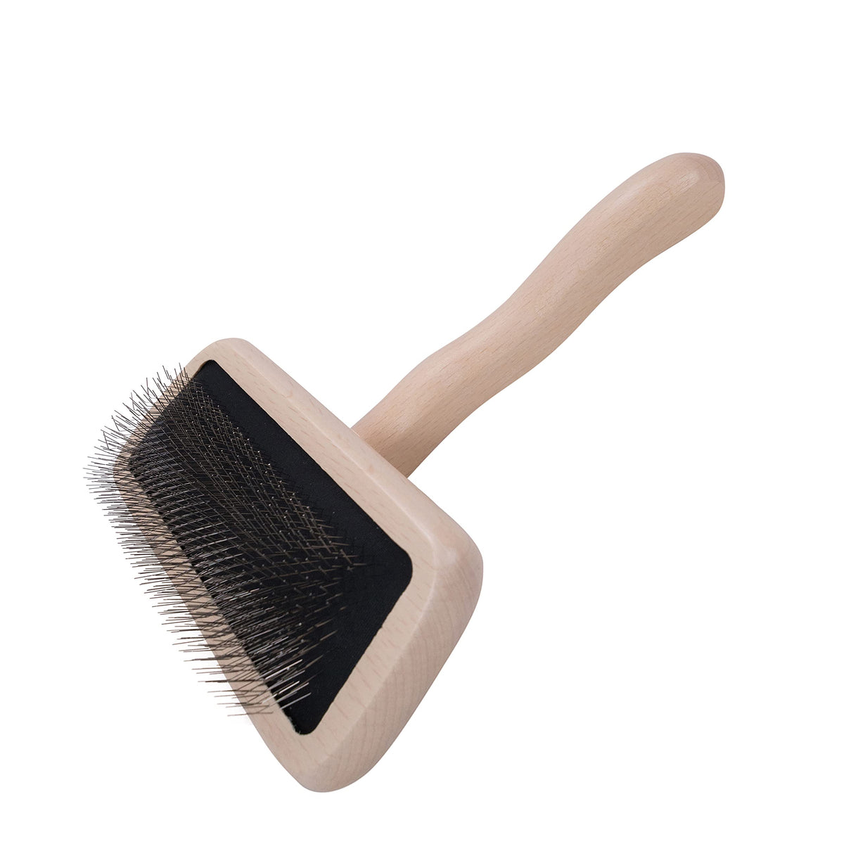 Chris Christensen Big G Dog Slicker Brush for Dogs (Goldendoodles, Labradoodles, Poodles), Groom Like a Professional, Fluff Detangle Style, Saves Time Energy, Coral, Large