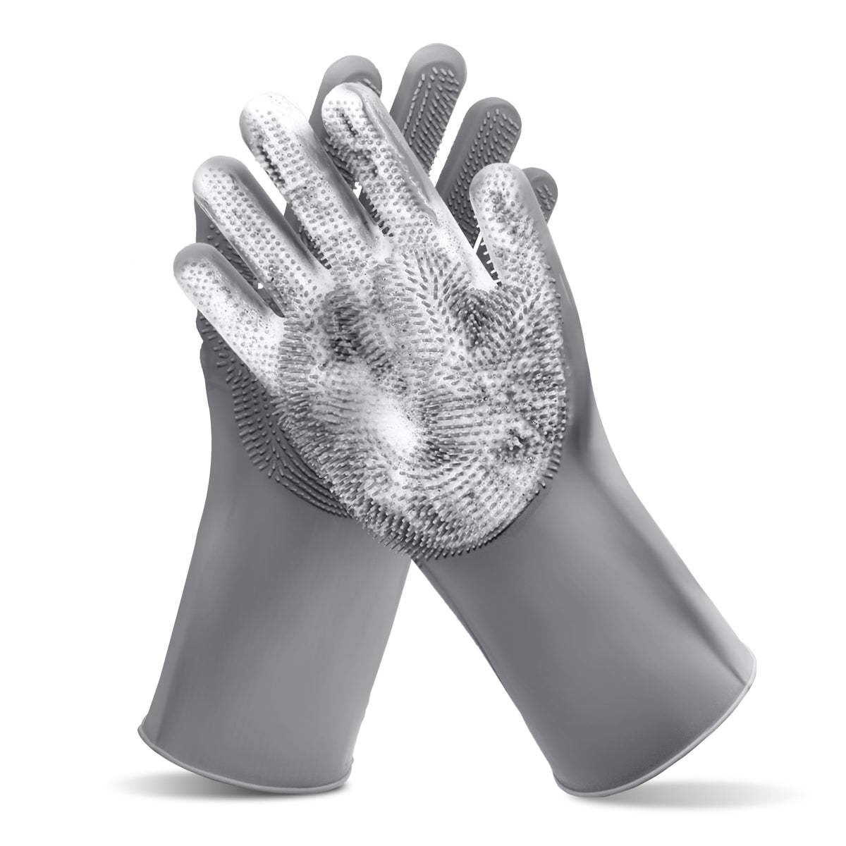 Pet Grooming Gloves—Dog Washing Gloves with High-Density Teeth