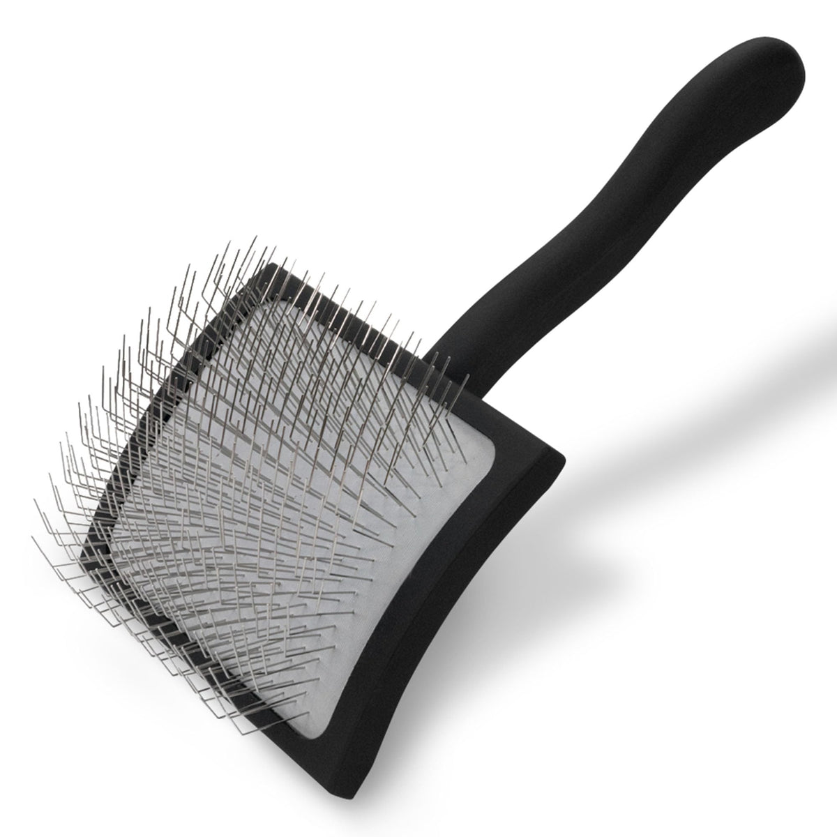 Chris Christensen Big G Dog Slicker Brush for Dogs (Goldendoodles, Labradoodles, Poodles), Groom Like a Professional, Fluff Detangle Style, Saves Time Energy, Coral, Large