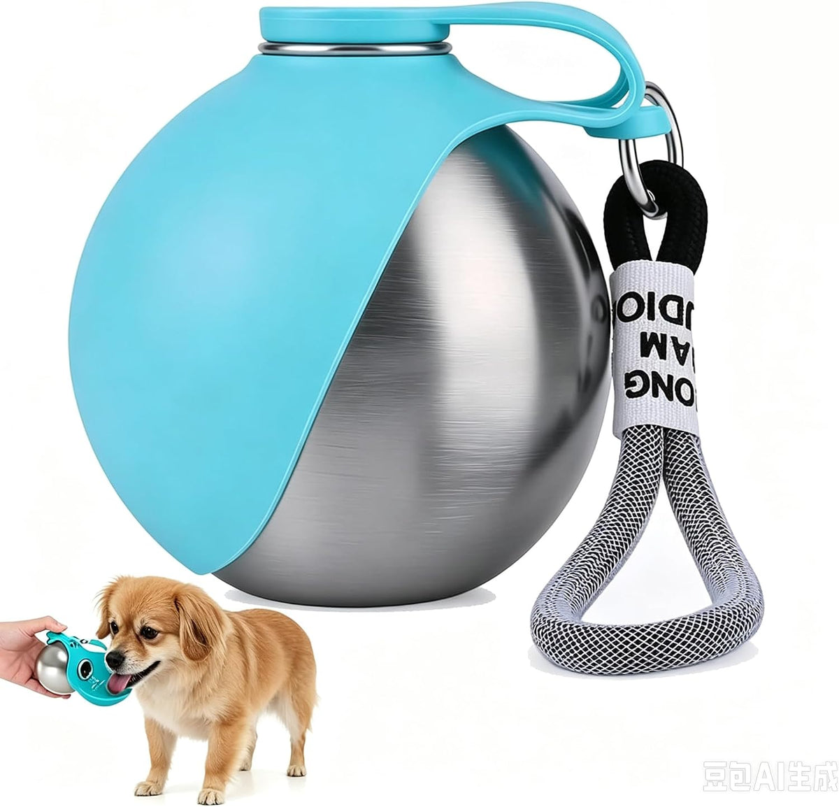 Portable Dog Water Bowl 10oz, Leak Proof No Spill Travel Water Dispenser