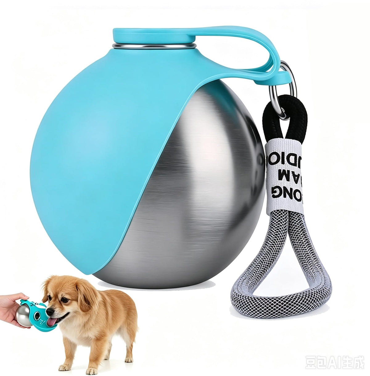 Portable Dog Water Bowl 10oz, Leak Proof No Spill Travel Water Dispenser