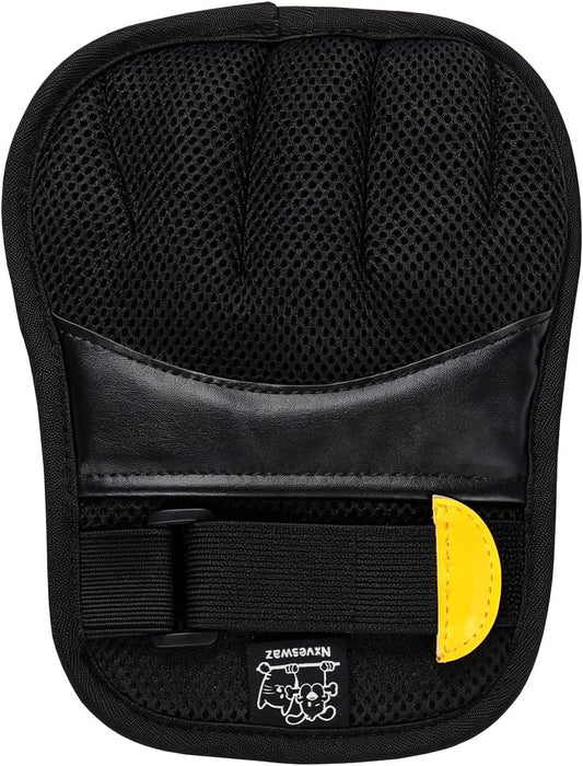 Pet Hair Removal Gloves, Black, Adjustable Strap, Static Hair Remover for Clothing, Sofa, Car Seat, Reusable