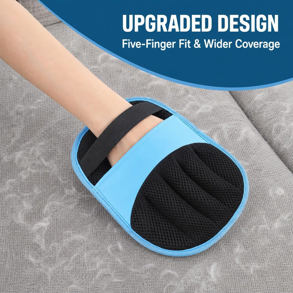 Thickened Pet Hair Removal Glove for Couches, Carpets and Pet Beds