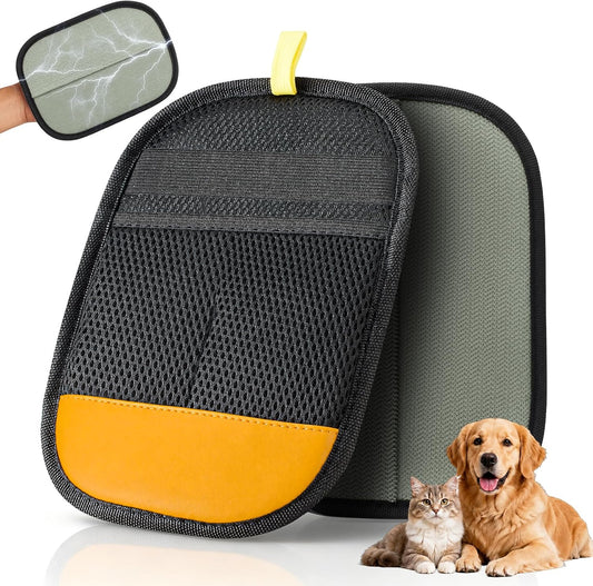 Pet Hair Remover Glove for Furniture, Reusable Mitt for Dogs & Cats, 1 Pack