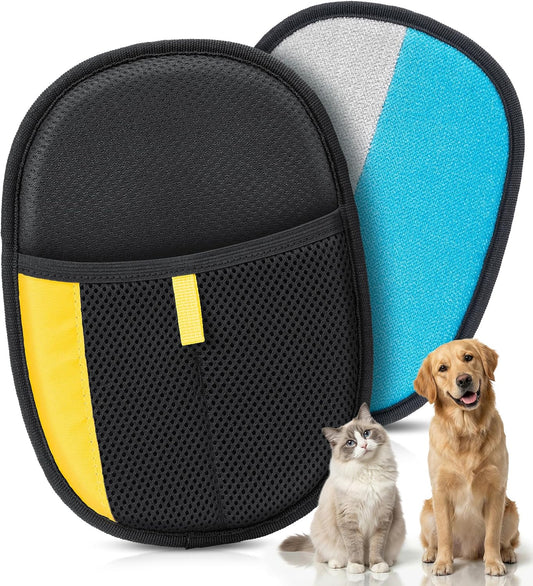Pet Hair Removal Glove for Cat & Dog, Reusable Electrostatic Hair Remover